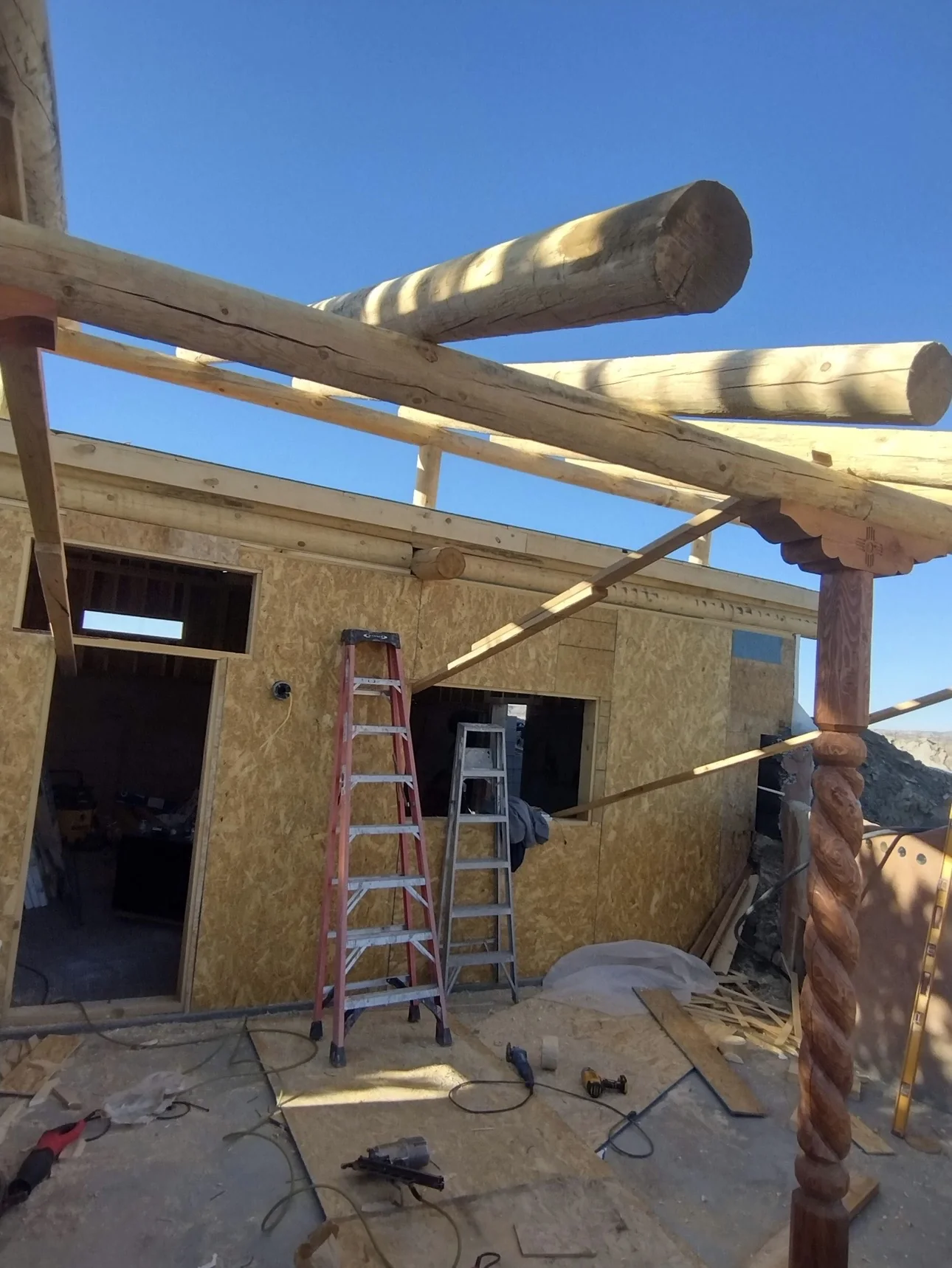 Timber framing project